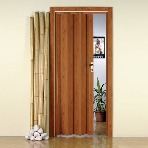 Fortesrl Luciana vouwdeur zonder glas in kleur bruin BxH 88.5x214 cm