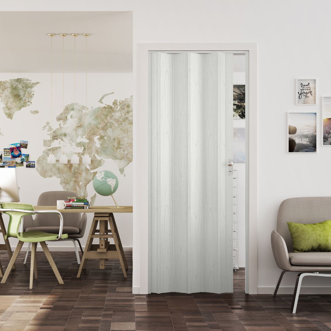 Vouwdeuren in de hal: zo voorkomt u tocht en warmteverlies