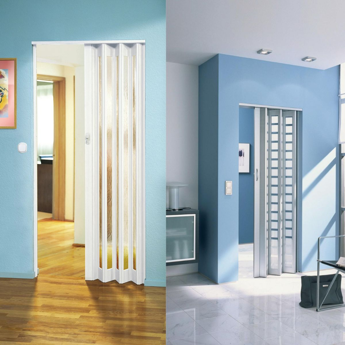 Vouwdeur met glas | Glazen vouwdeuren