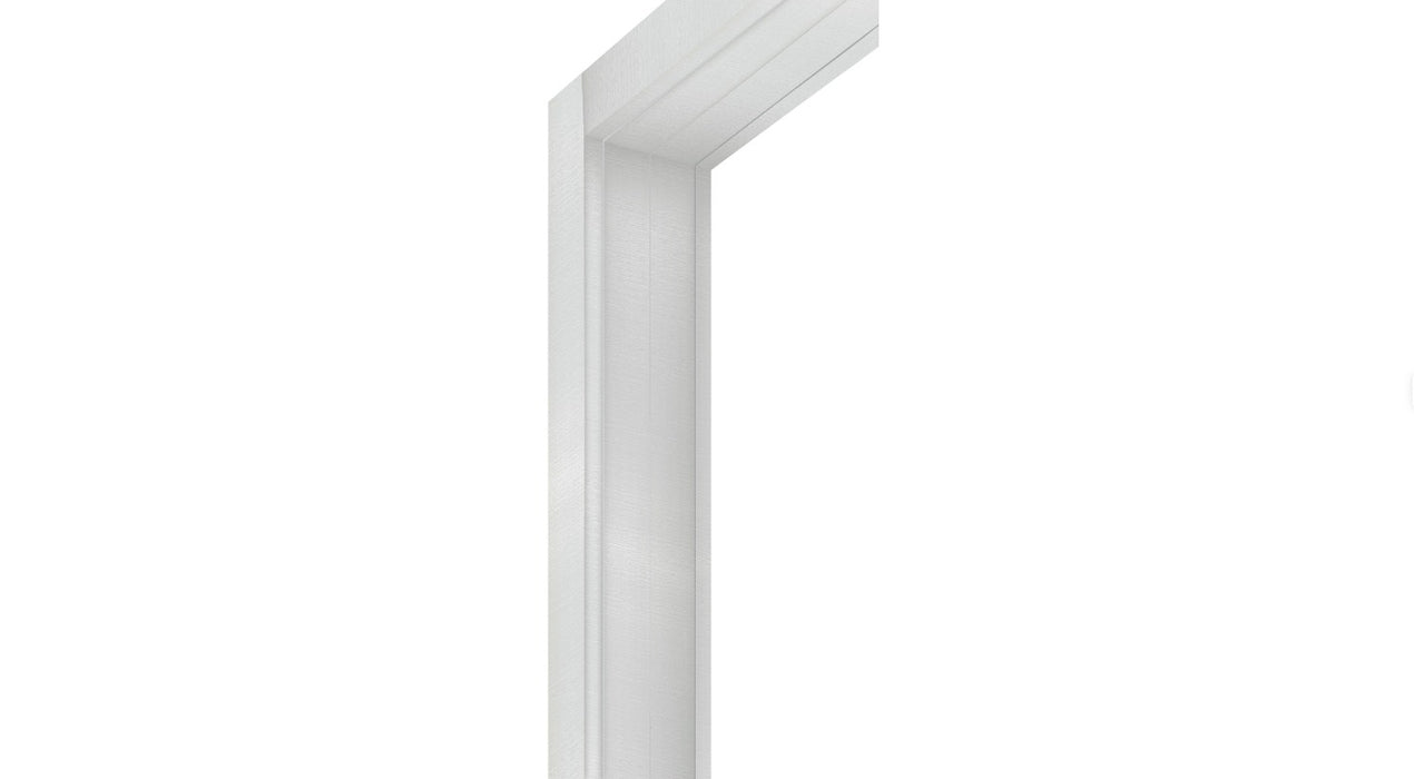 PVC deurkozijn wit 110x220 cm – kunststof modulekit