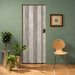 Grosfillex Spacy Cabana vouwdeur | Decoratieve kunststof harmonicadeur voor binnen | Ruimtebesparende binnendeur