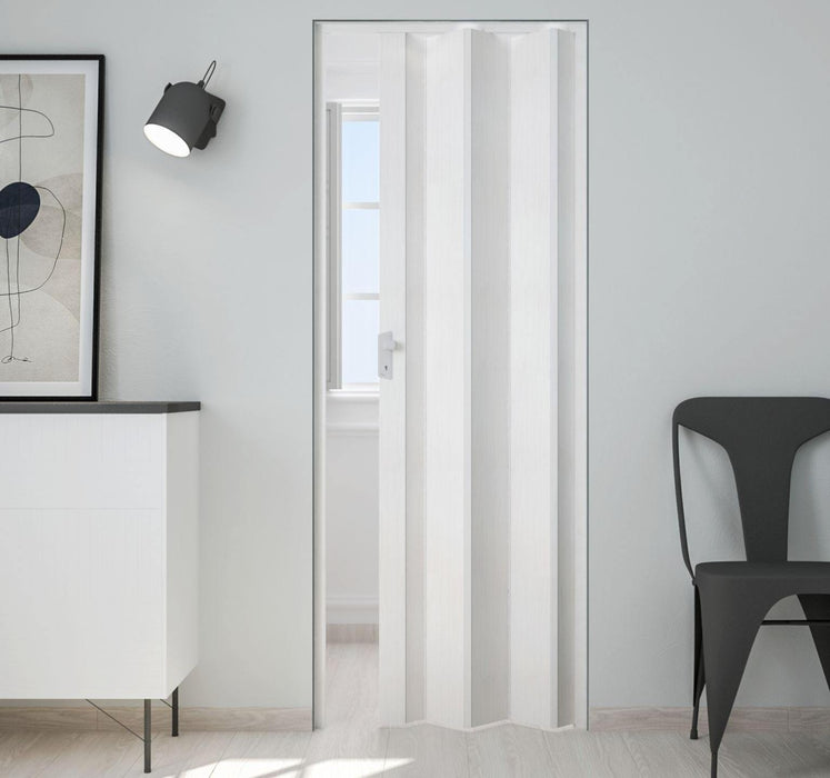 Marley Rapido vouwdeur zonder glas in kleur wit essen BxH 83x204 cm