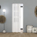 Fortesrl Maya witte vouwdeur met gesatineerd glas 83x214 cm – moderne witte harmonicadeur voor slaapkamer en woonkamer