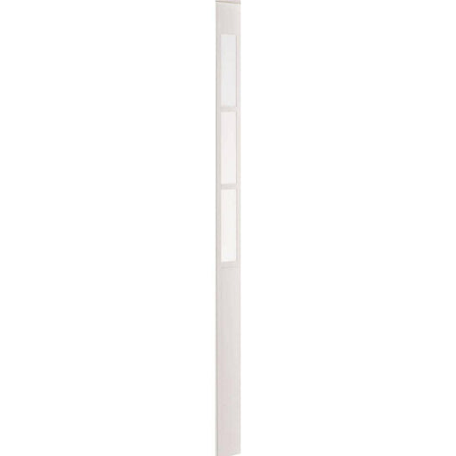 Extra lamel voor President New Edition vouwdeur in wit B 14 x H 205 cm - Vouwdeurspecialist.nl