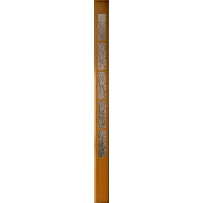 Extra lamel voor President glas vouwdeur in verschillende kleuren B 14 x H 205 cm - Vouwdeurspecialist.nl